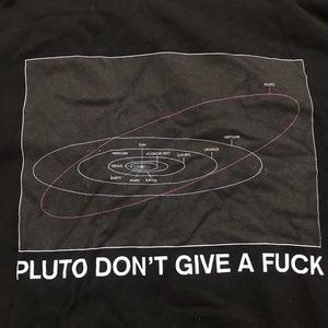 “Pluto don’t give a fuck” Tee